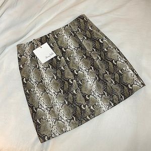 Honey Belle snake skin skirt